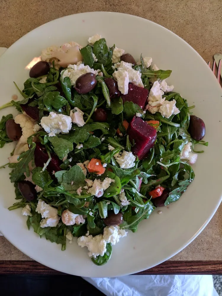 Arugula and Pickled Vegetables