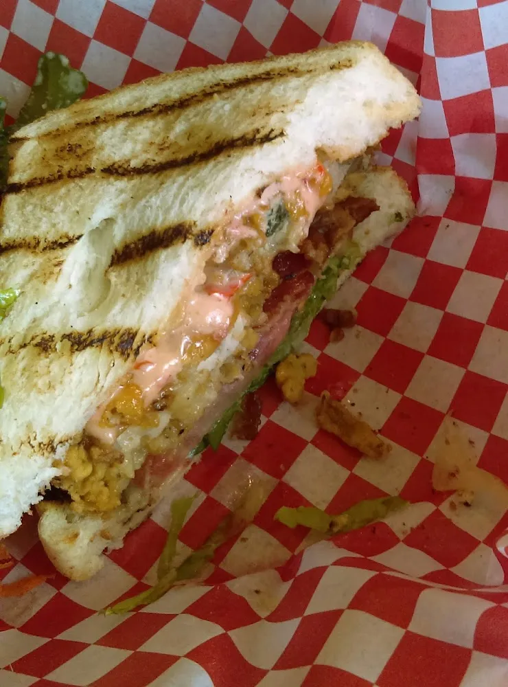 Fried Oyster blt Sandwich