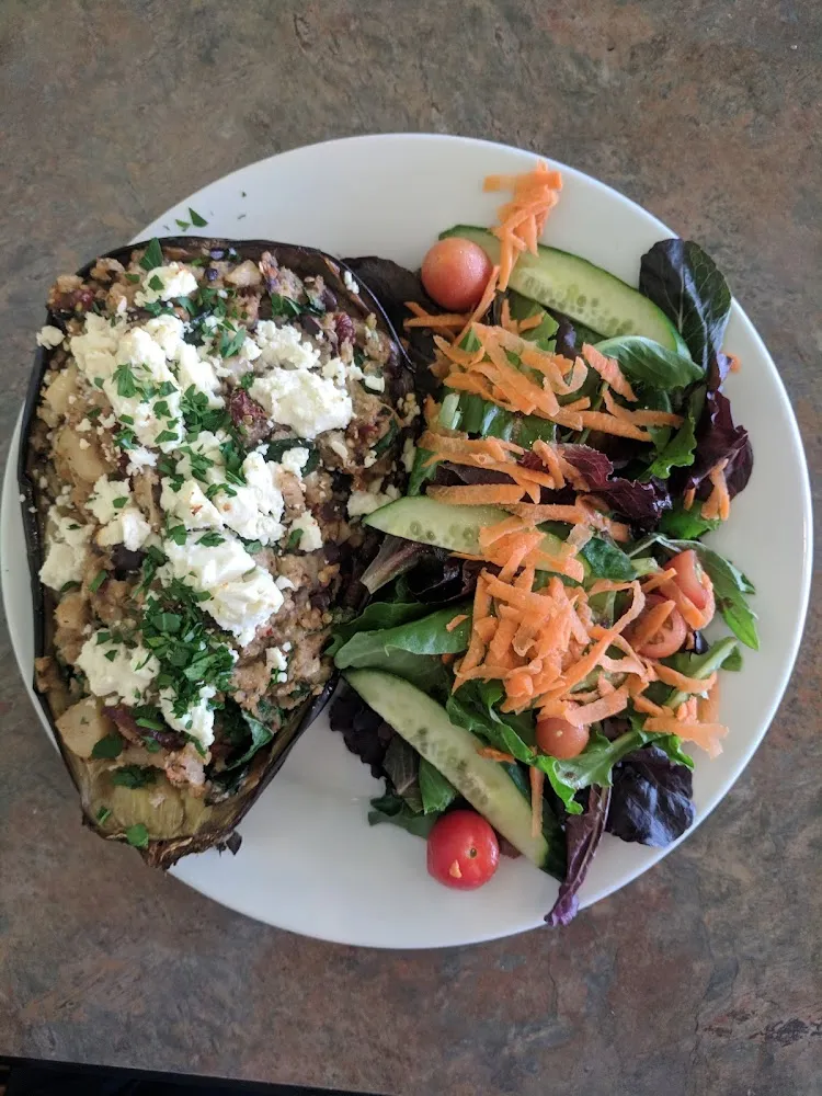 Stuffed Eggplant Special